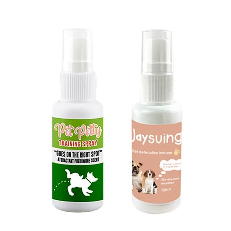 Spray Inductor para Perros (No Comestible, 30ml) Entrenamiento para Ir al Baño del Perro Cachorro Posicionamiento Defecación
