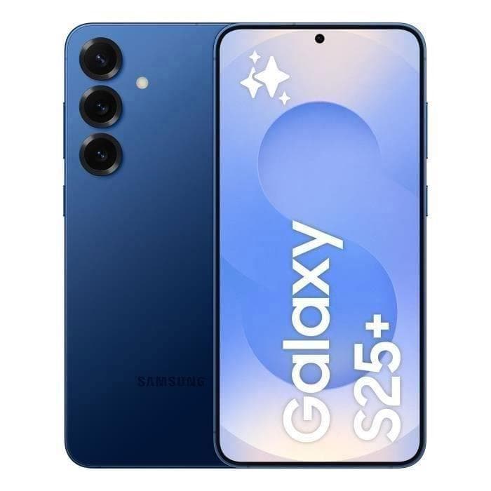 Samsung Galaxy S25 Plus 5G Smartphone con IA 12 GB RAM + 256 GB/512 GB SIM+eSIM 12+256GB azul