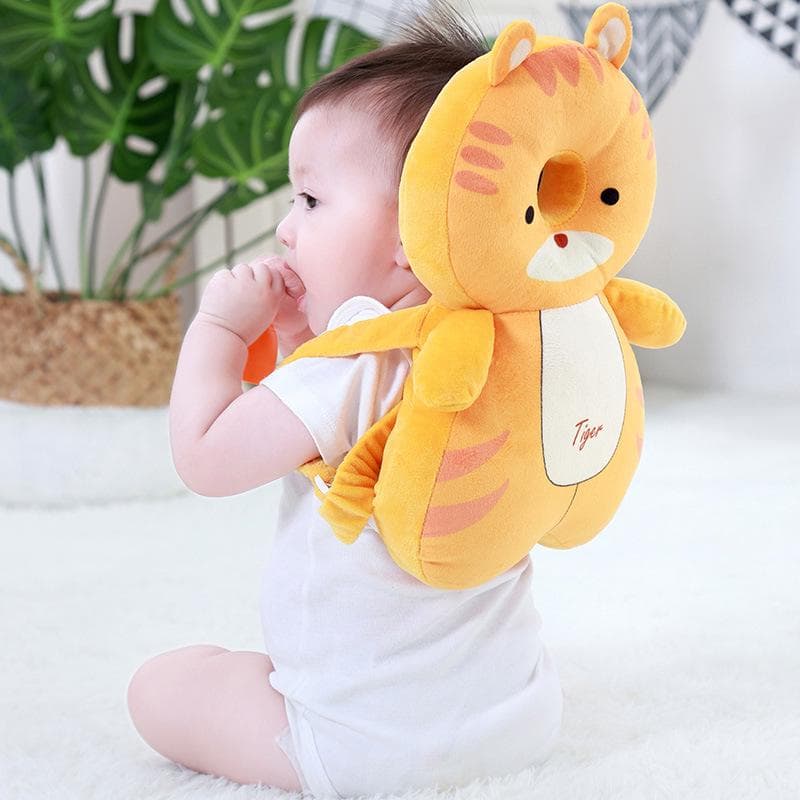 Almohadilla Protectora para la Cabeza Anticaídas para Bebés: Almohada de Aprendizaje Estilo Otoño/Invierno