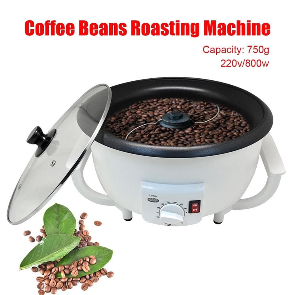 Tostadora Máquina de Café Doméstica Tostadora de Granos de Café 110/220V 800W