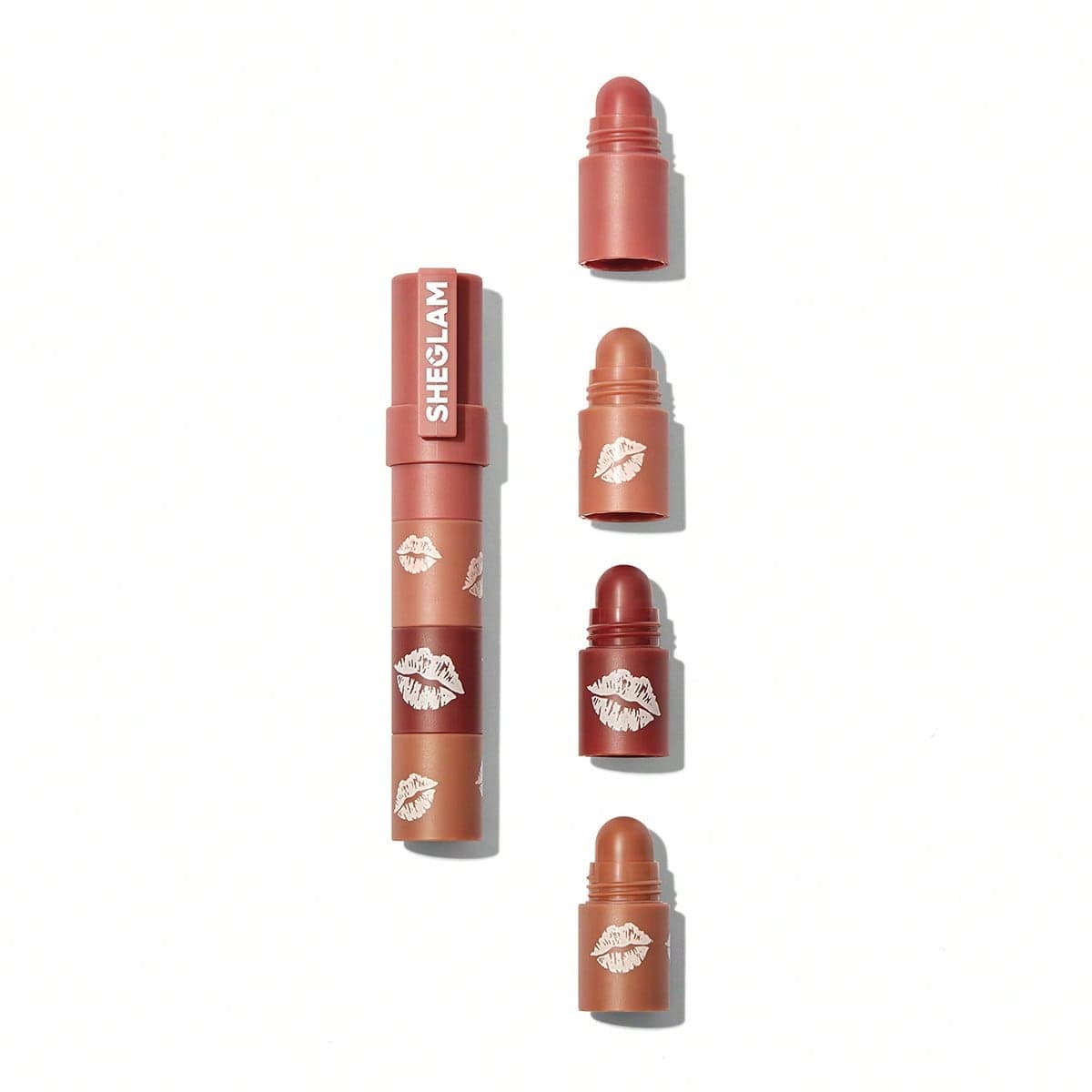 Mega Lip Stacks-Bare Stack Lip Combo Marca De Belleza CosméTica Maquillaje Para Mujeres Y NiñAs