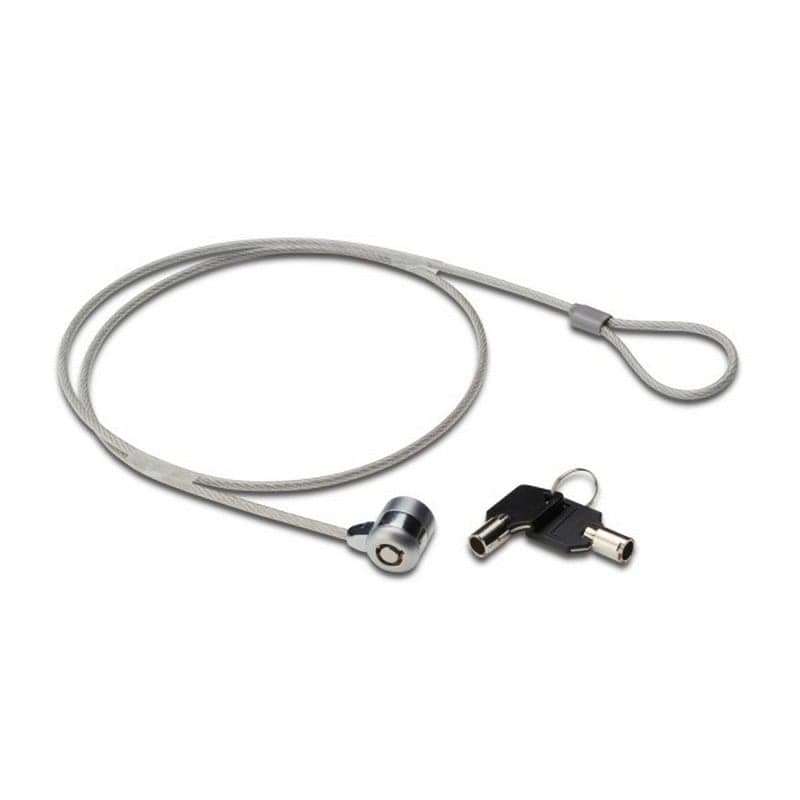 Ewent Cable de Seguridad para Portátil con 2 Llaves