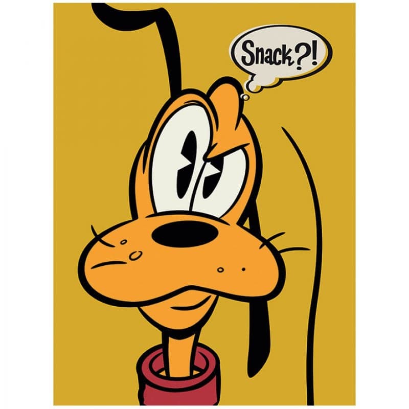Pyramid Lienzo Disney Pluto Snack 30x40