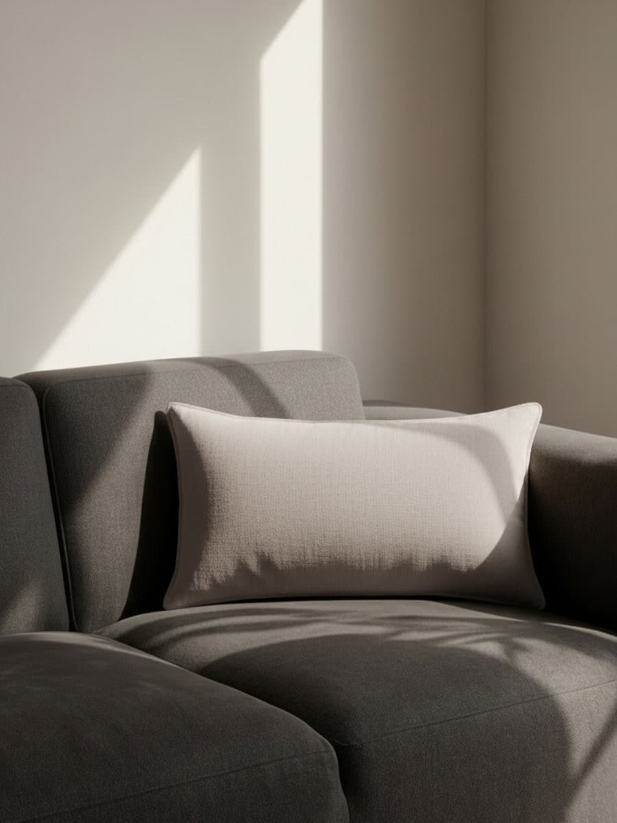 Soft cojín taupe - Kenay Home