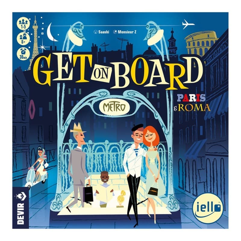 Get On Board: Paris y Roma (castellano)