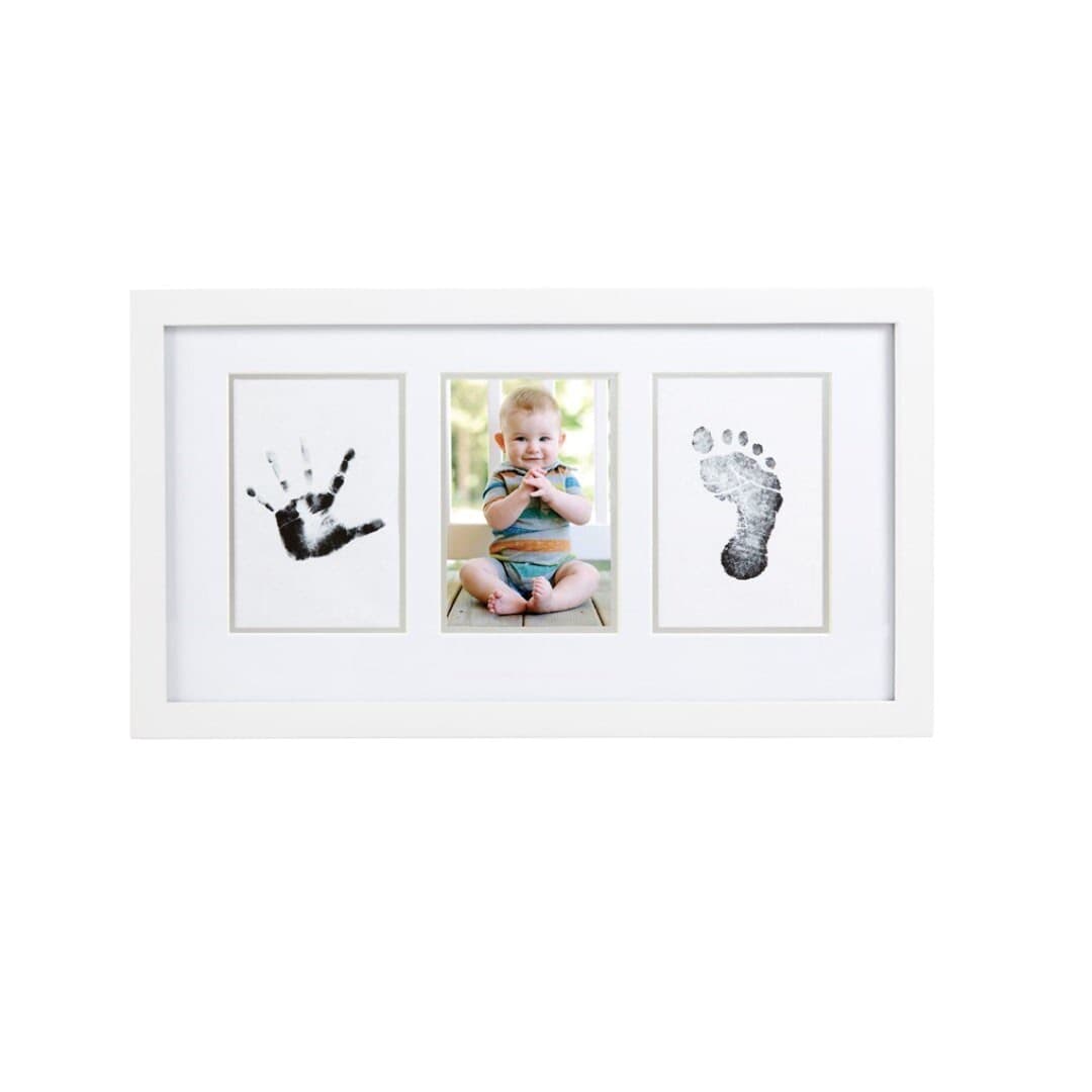 Marco Pared Babyprints Blanco Pearhead