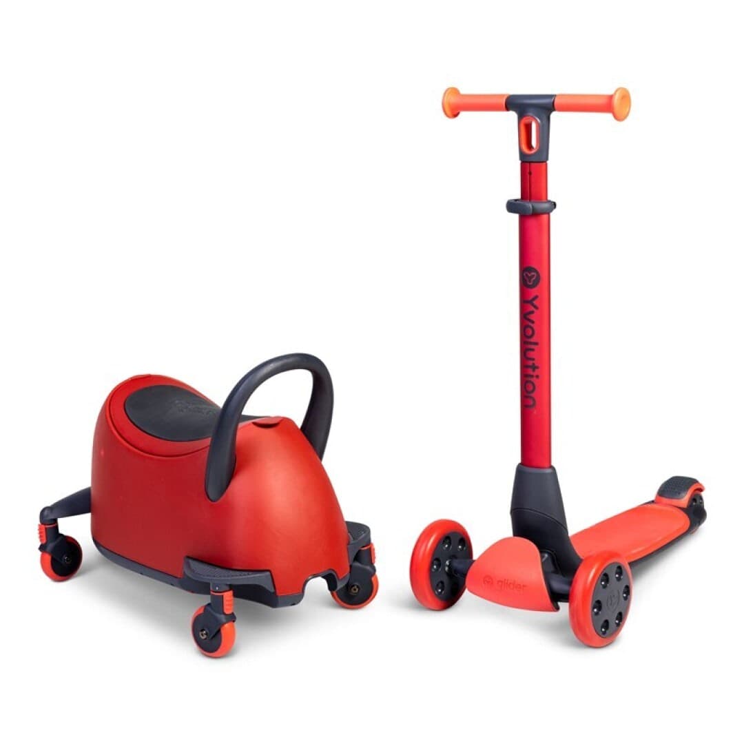 Correpasillos Yglider Luna Rojo Yvolution