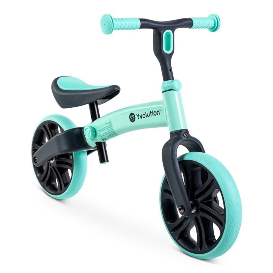Bicicleta de Equilibrio Evolutiva YVelo Junior Verde Yvolution