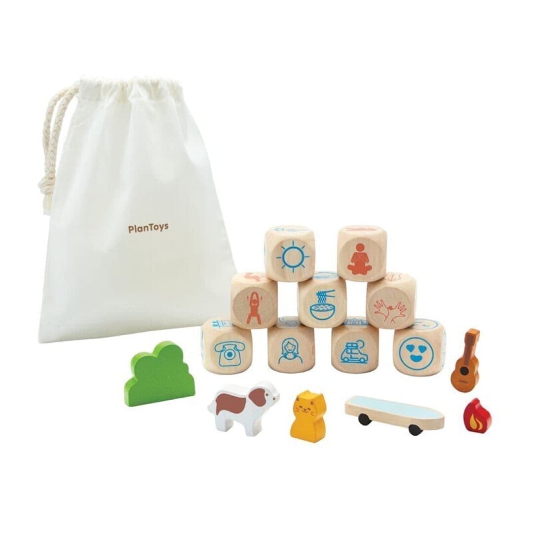 Dados Cuentacuentos Plantoys