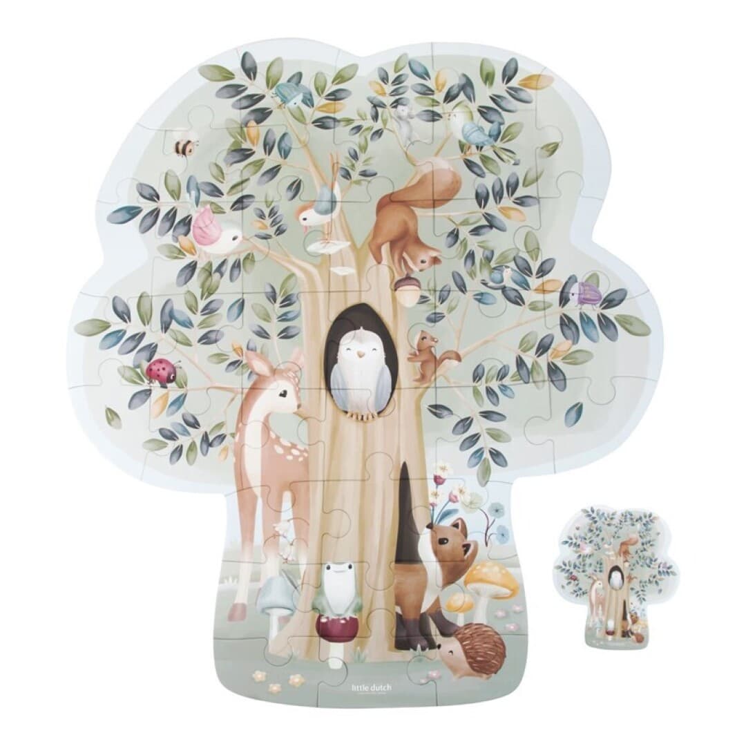 Puzle Suelo FSC Forest Friends Little Dutch