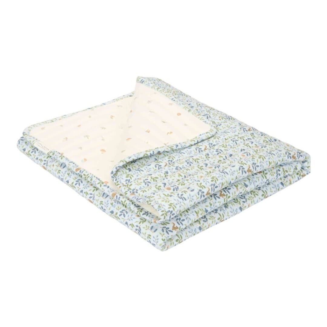 Colcha Cuna Reversible Forest Friends Little Dutch