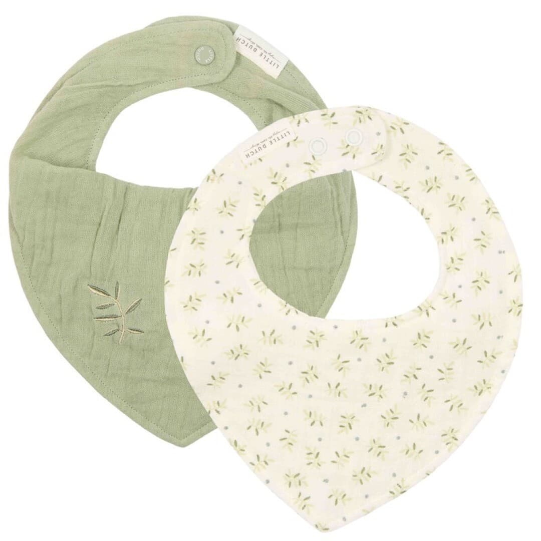 Set 2 Bandanas Muselina Blueberry Little Dutch