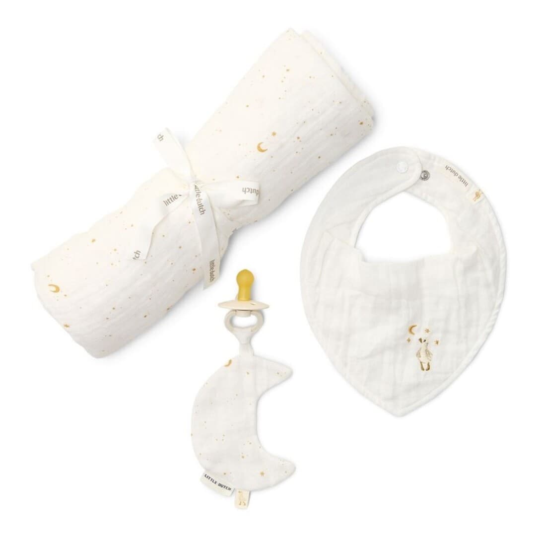 Caja Regalo Moon & Stars Newborn Little Dutch