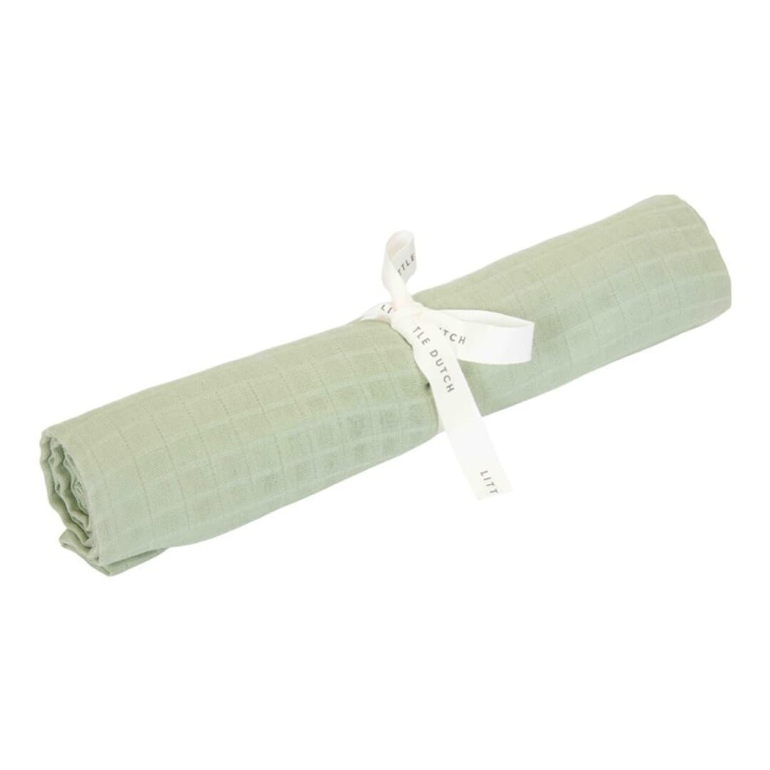 Muselinas 120X120 Puro Sage Little Dutch