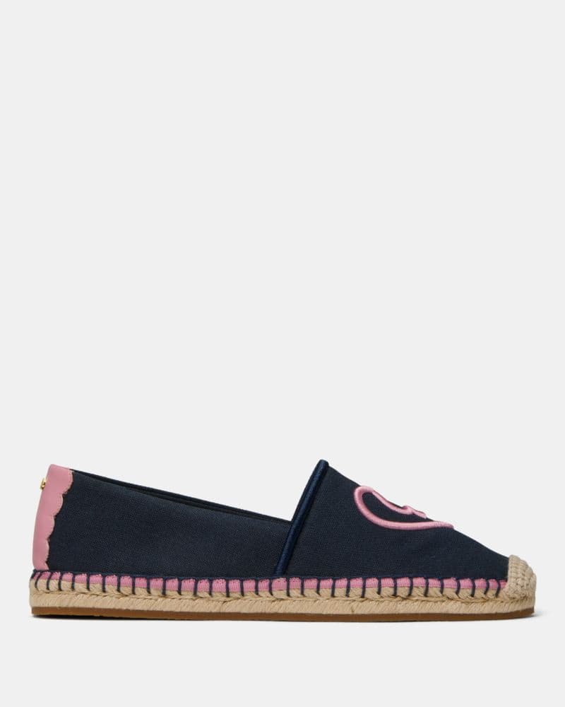 Kate Spade | Women's Espadrilles Gwen Heart Spade - Espadrilles in Blue, Size 9.5