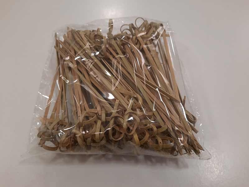 Palillos Lazo 9Mm - 100 Unid.
