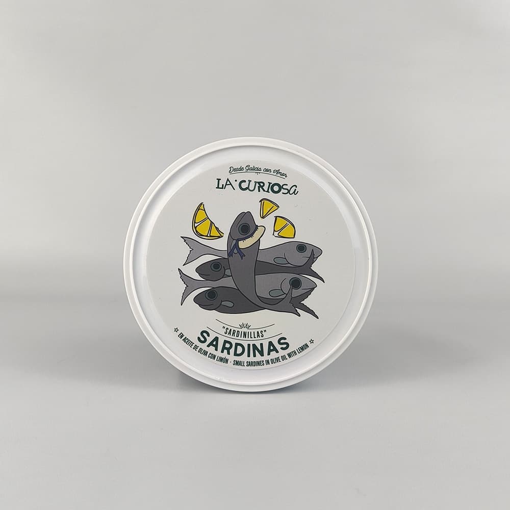 Sardinillas al Limón - La Curiosa - 10/14 piezas
