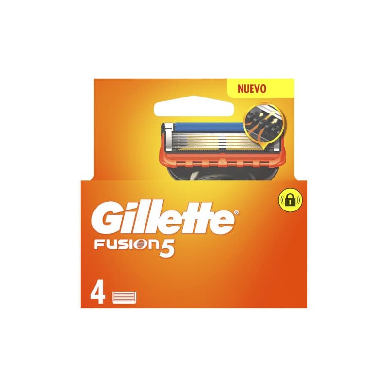 Gillette Fusion Cargador 4 Recambios - Gillette