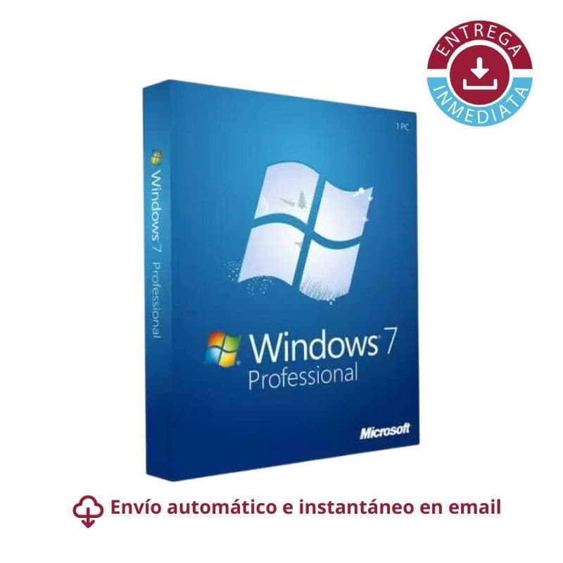 Licencia Windows 7 Professional