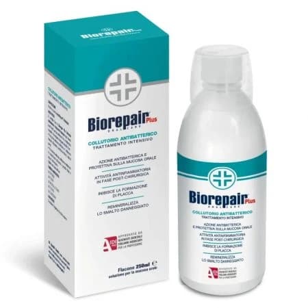 Enjuague bucal probiótico Biorepair Plus, 250 ml, Coswell