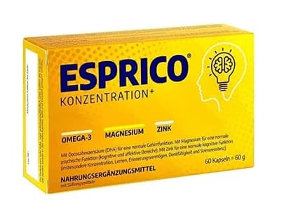 Esprico, 60 cápsulas, Engelhard Arzneilmittel