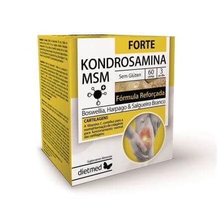 Kondrosamine MSM Forte, 60 comprimidos, Dietmed