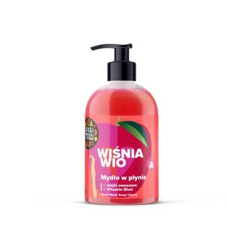 Jabón líquido Tutti Frutti con cerezas y vainilla, 500 ml, Farmona