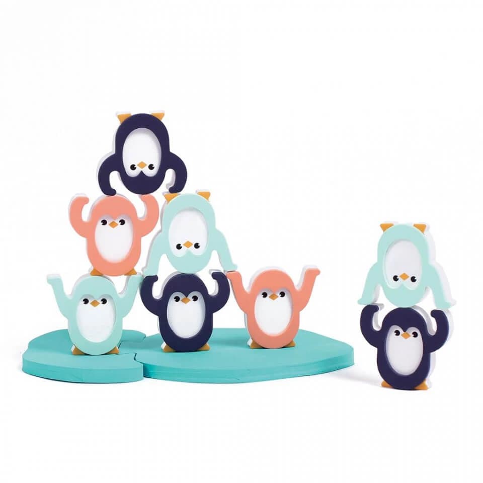 Juego de baño Pingüinos acrobáticos, Ludi
