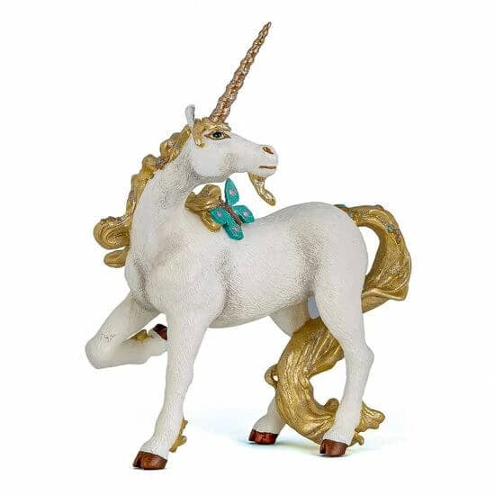 Figurita Unicornio de Oro, +3 años, Papo