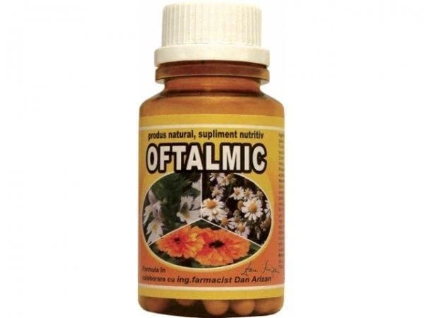 Oftálmico, 60 cápsulas, Hipérico
