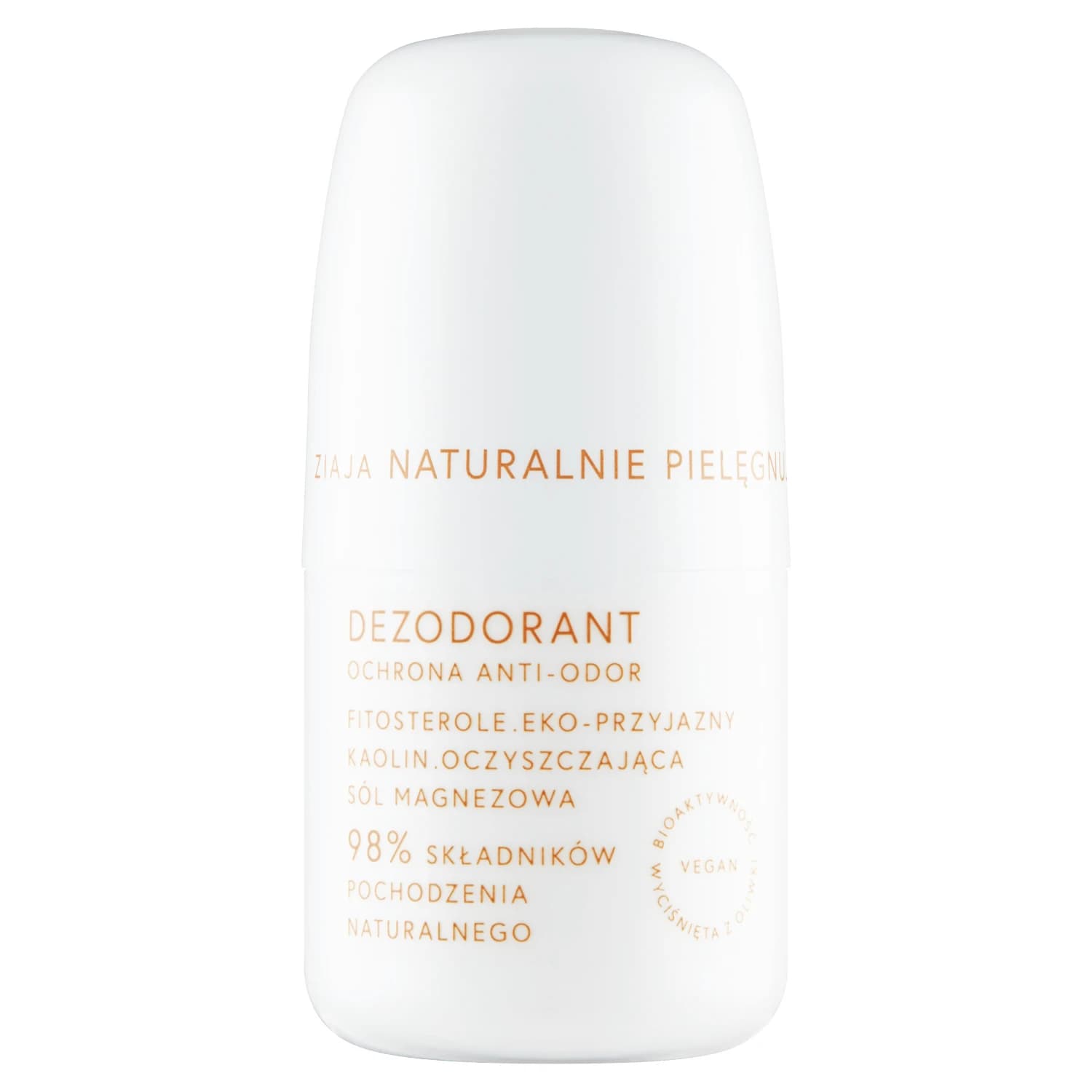 Ziaja Natural Care, desodorante protección anti-olor, roll-on, 60 ml