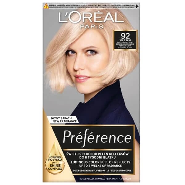L'Oréal Paris Preference Cera Color 92 Varsovia