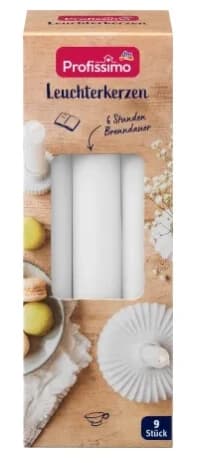 Profissimo, tapones blancos, 9 piezas