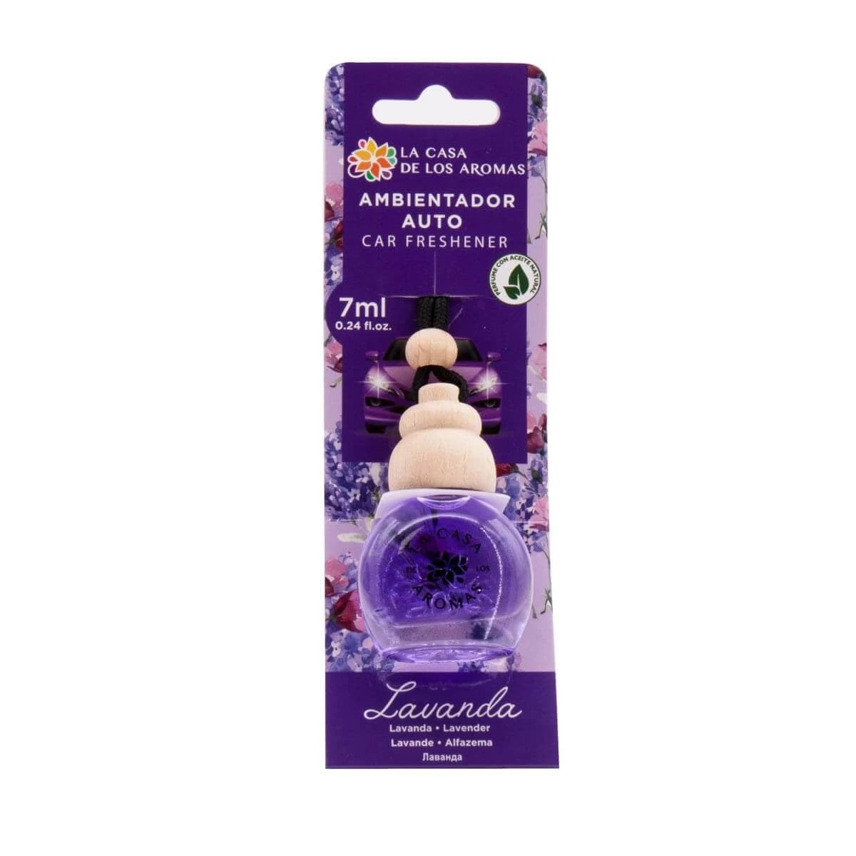 La Casa de los Aromas Ambientador de Lavanda para Coche, 7ml