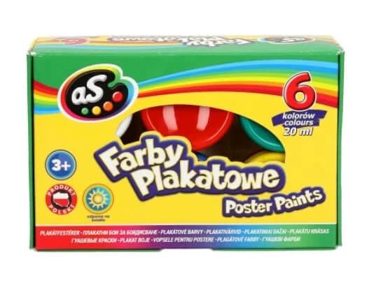 Ace, Pinturas para carteles, 6 colores