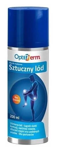 Optitherm spray de hielo artificial, 200 ml - ¡Larga duración!