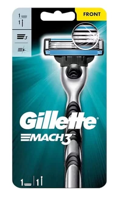 Gillette, Mach3, maquinilla de afeitar, 1 ud