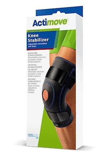 Actimove, rodilleras negras talla M - ¡Larga duración!