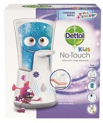 Dettol Kids Dobrodruh 250 ml dosificador de jabón sin contacto