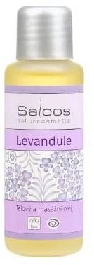 Saloos Aceite corporal de lavanda y aceite corporal de masaje de uso polivalente, 1x 50 ml