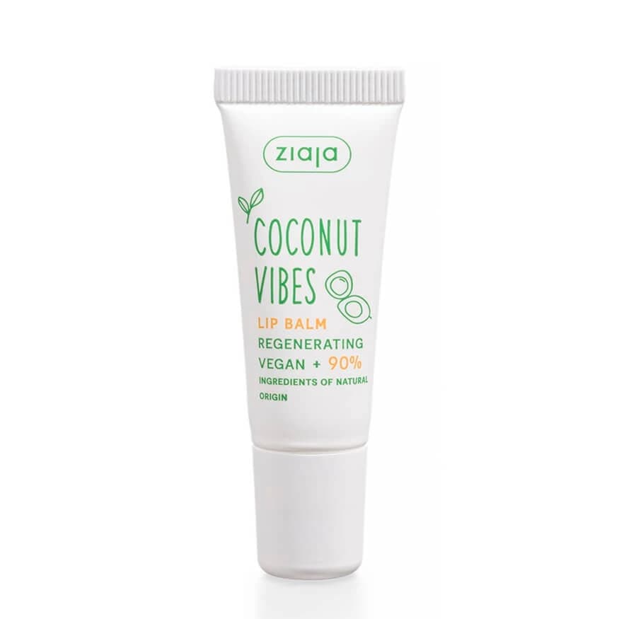 Bálsamo Labial Coco y Naranja Vibes, 10 ml, Ziaja