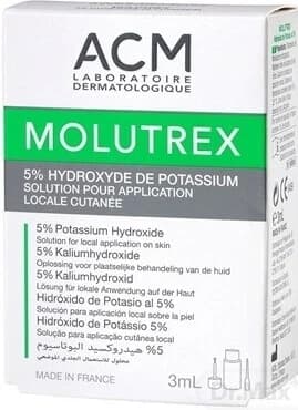 ACM MOLUTREX 1×3 ml, solución cutánea