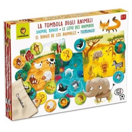 Juego Tómbola Animales Edición Limitada 2024, +3 años, Ludattica