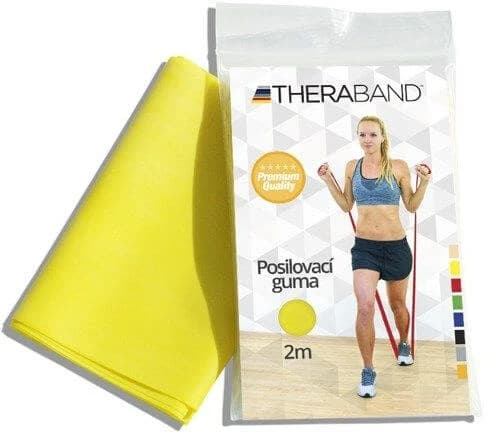 Theraband Goma de refuerzo, suelta, amarilla, 2 m