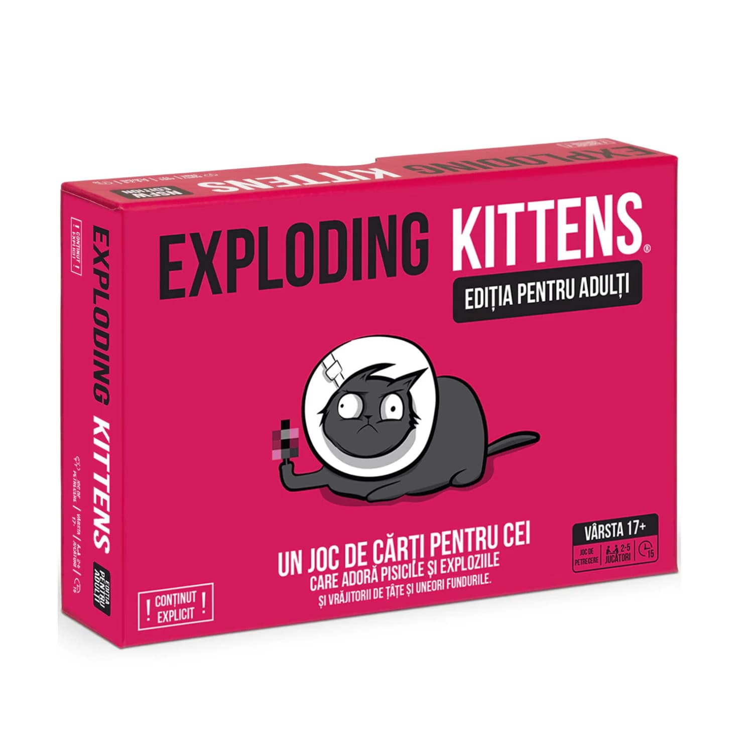 Juego de mesa para adultos, Edición Rosa, Exploding Kittens