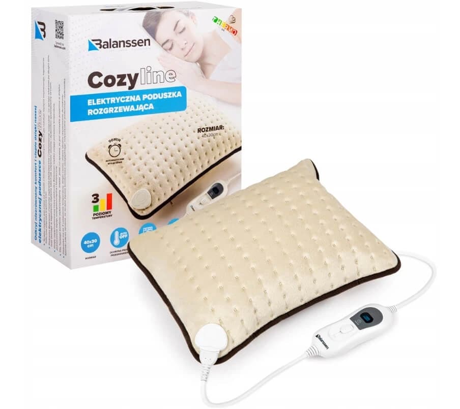 Balassen Cojín eléctrico CozyLine 30 cm x 40 cm, 1 pieza