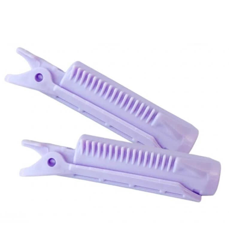 Ecarla Pinzas para el cabello 10x3cm AK09, 2 piezas