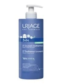 Uriage Bebe 1ª Crema oleotérmica para el cuidado de la zona del pañal, 500ml
