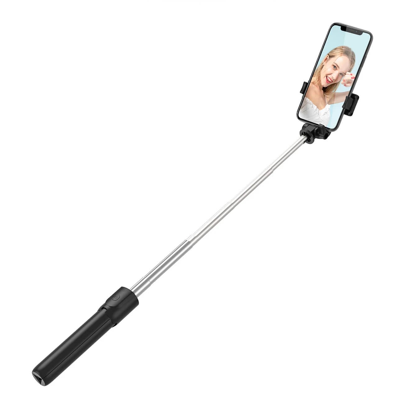 Palo selfie WRY1S trípode telescópico 0,7m para teléfono - negro