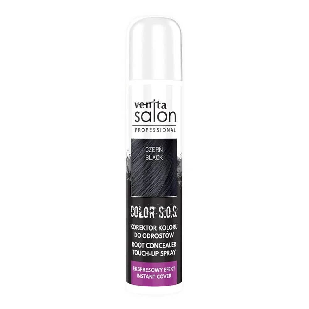 Venita Salon Profesional Color S.O.S. Corrector de color para raíces Negro, 75 ml